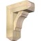 Ekena Millwork Olympic Craftsman Rough Sawn Bracket w/ Offset Brace, Douglas Fir, 8"W x 20"D x 24"H BKT0806X20X24OLY04RDF - alternate 1